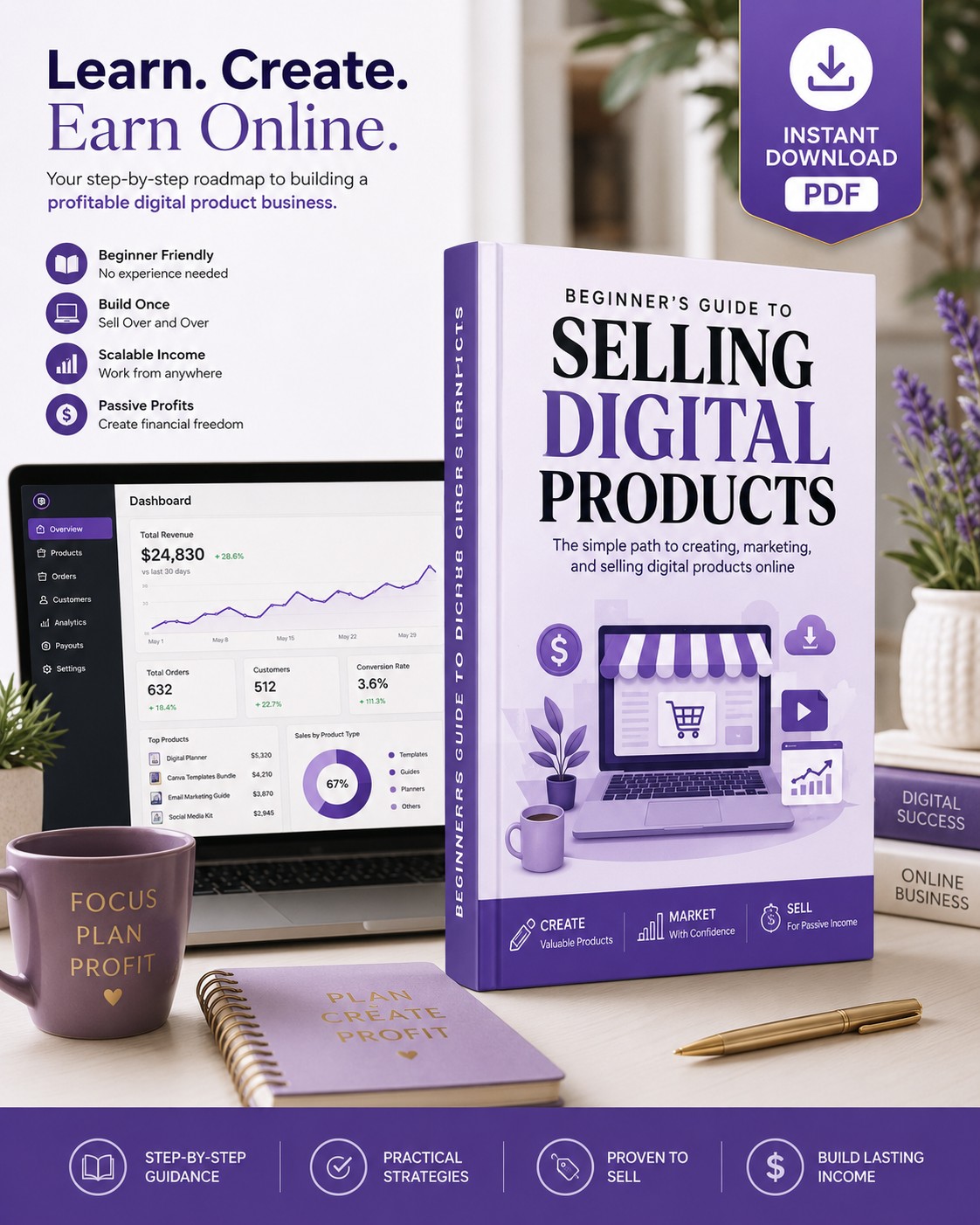 Beginner's Guide to Selling Digital Products PDF